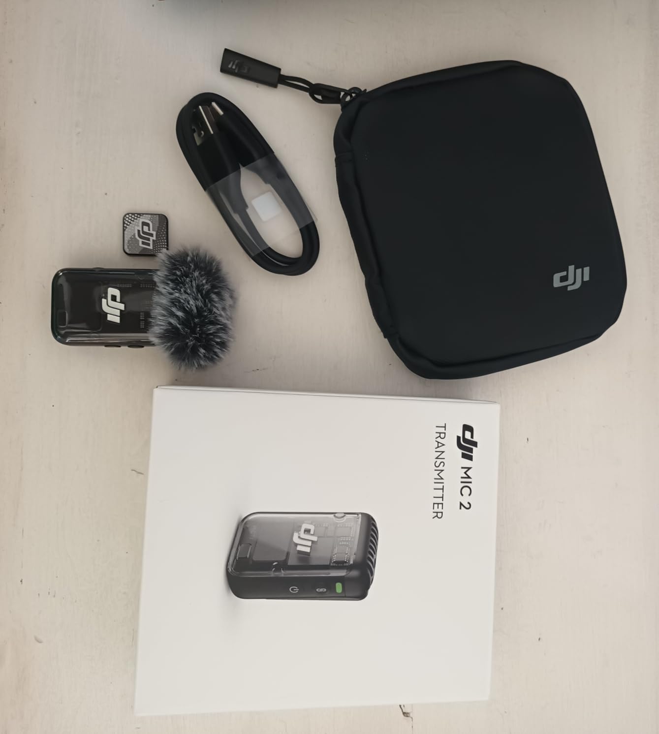 DJI Mic 2 (2 TX + 1 RX + Charging Case), All-in-one Wireless Microphone | Noise Cancelling, 32-bit Float Internal Recording, 250m Range, Mic for iPhone, Android, Camera, Vlogs customer photo 2