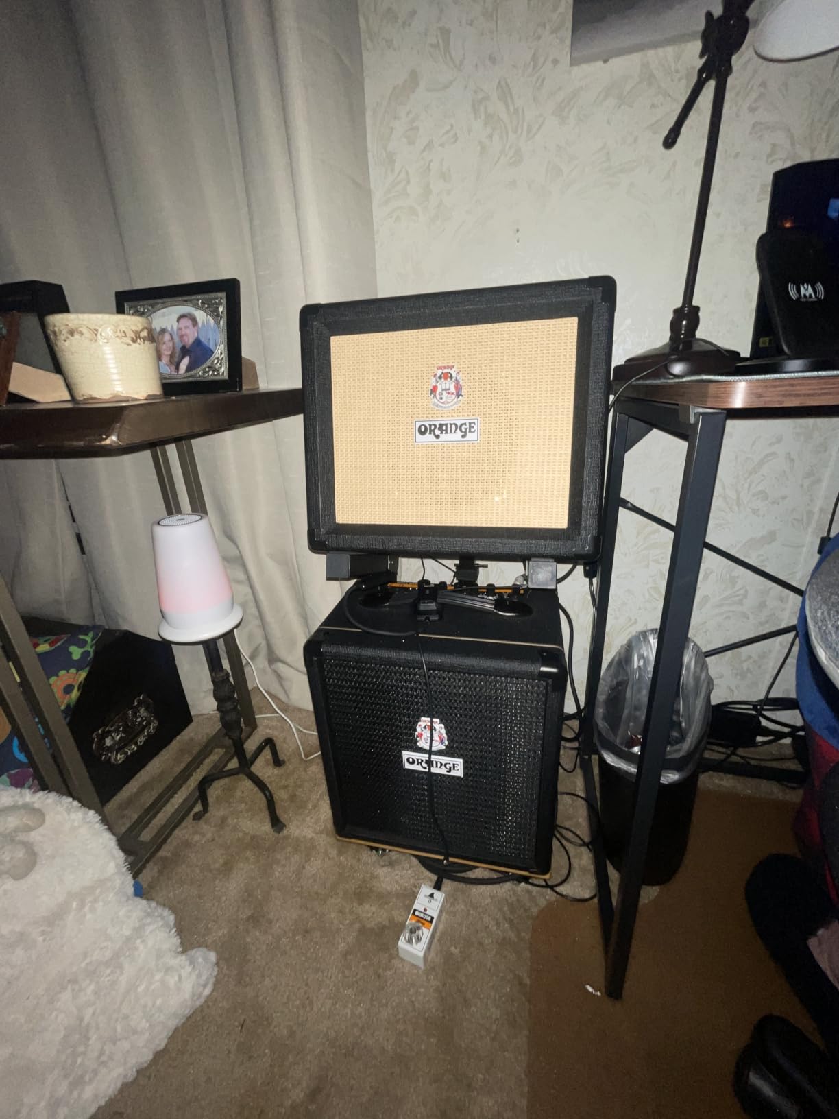 Vondynote Guitar Amp Stand with Wheels Adjustable Combo Amp Stand Tilt Back customer photo 1