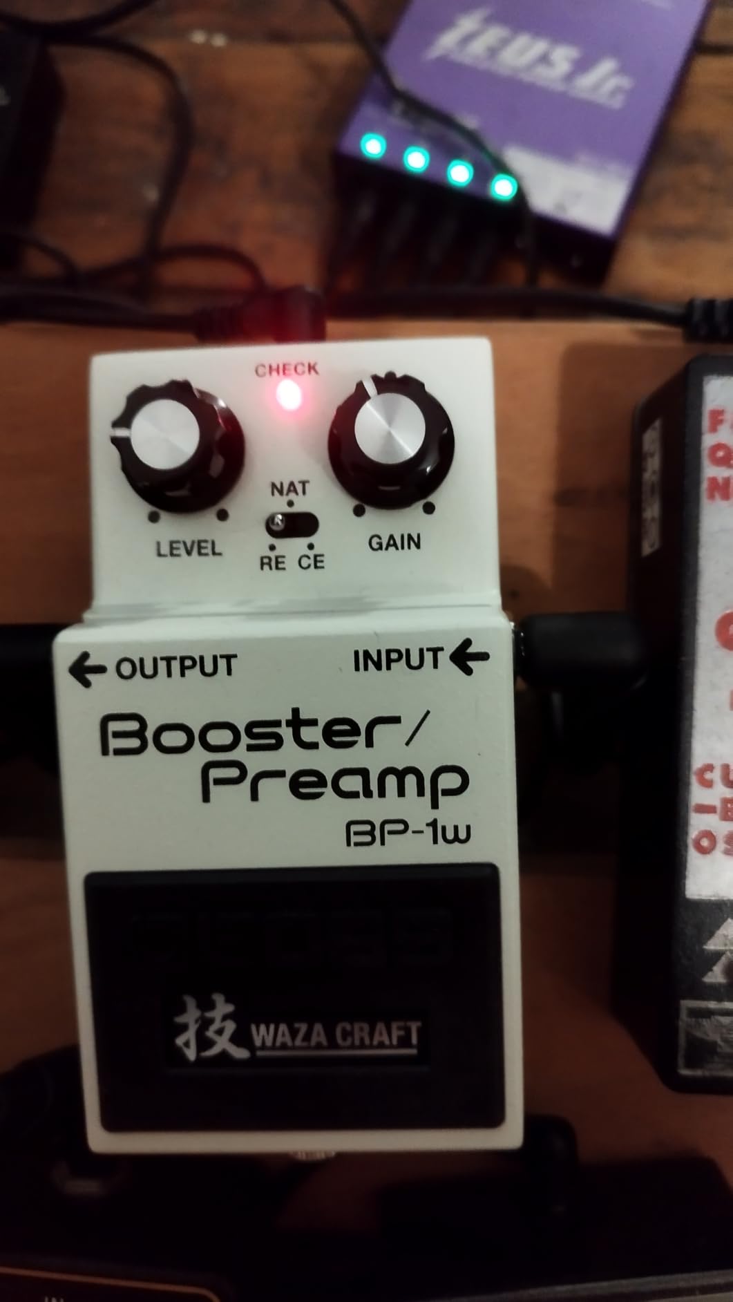 BOSS BP-1W Booster/Preamp | Premium Waza Craft Guitar Effect Pedal with Analog Circuitry customer photo 1