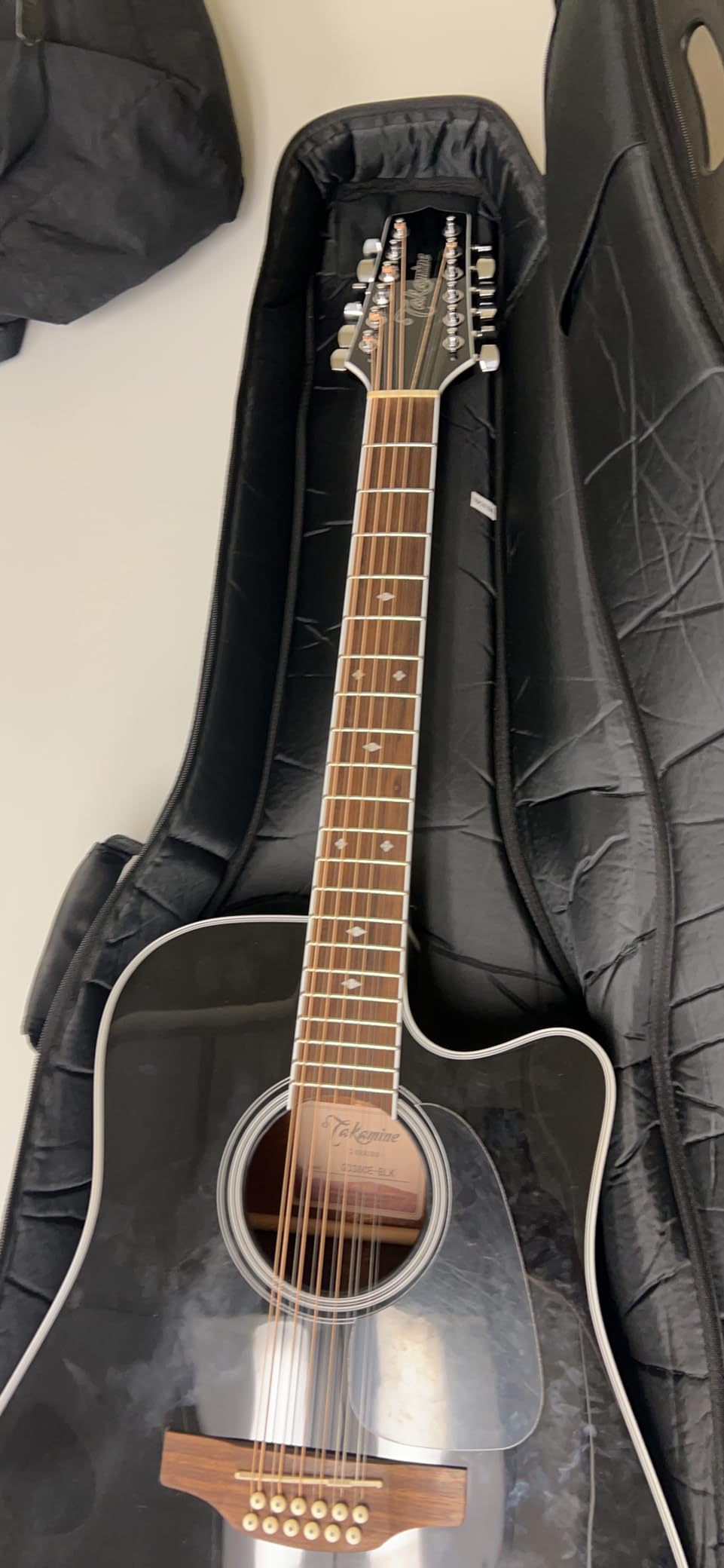 Takamine GD-38CE 12-string Acoustic-electric Guitar - Black customer photo 1
