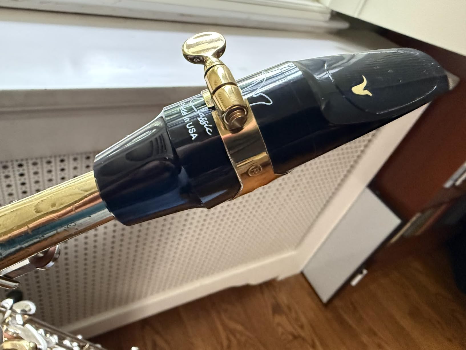 BetterSax Classic Alto Saxophone Mouthpiece Made in the USA, Hand-Finished, Reed Friendly customer photo 2