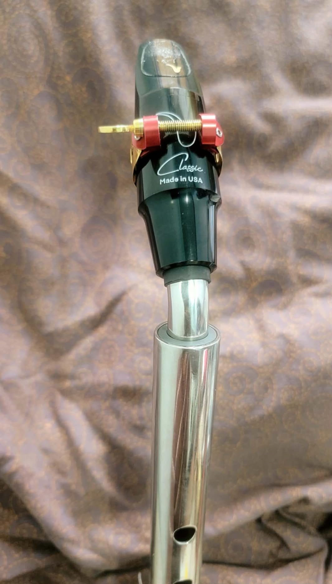 BetterSax Classic Tenor Saxophone Mouthpiece Made in the USA, Hand-Finished, Reed Friendly customer photo 1