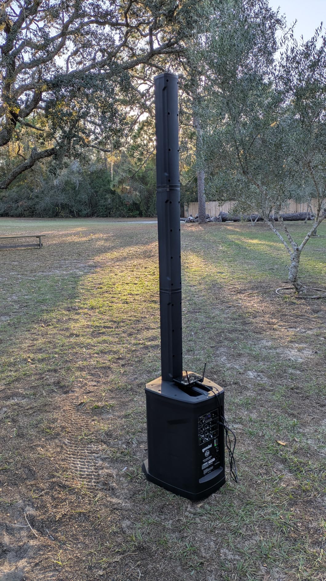 Gemini Battery Line Array PA System, 700 Watts (WPX-2000TOGO) - Rechargeable Battery Column Line Array, 3-Channel Mixer, Bluetooth, USB customer photo 2