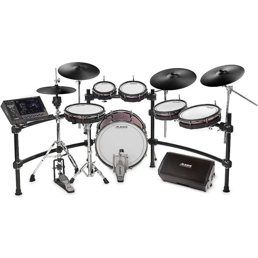 Alesis Strata Prime Electric Drum Set with Touch Screen, Triple-Zone ARC Cymbals, Active Magnetic Hi-Hat customer photo 1