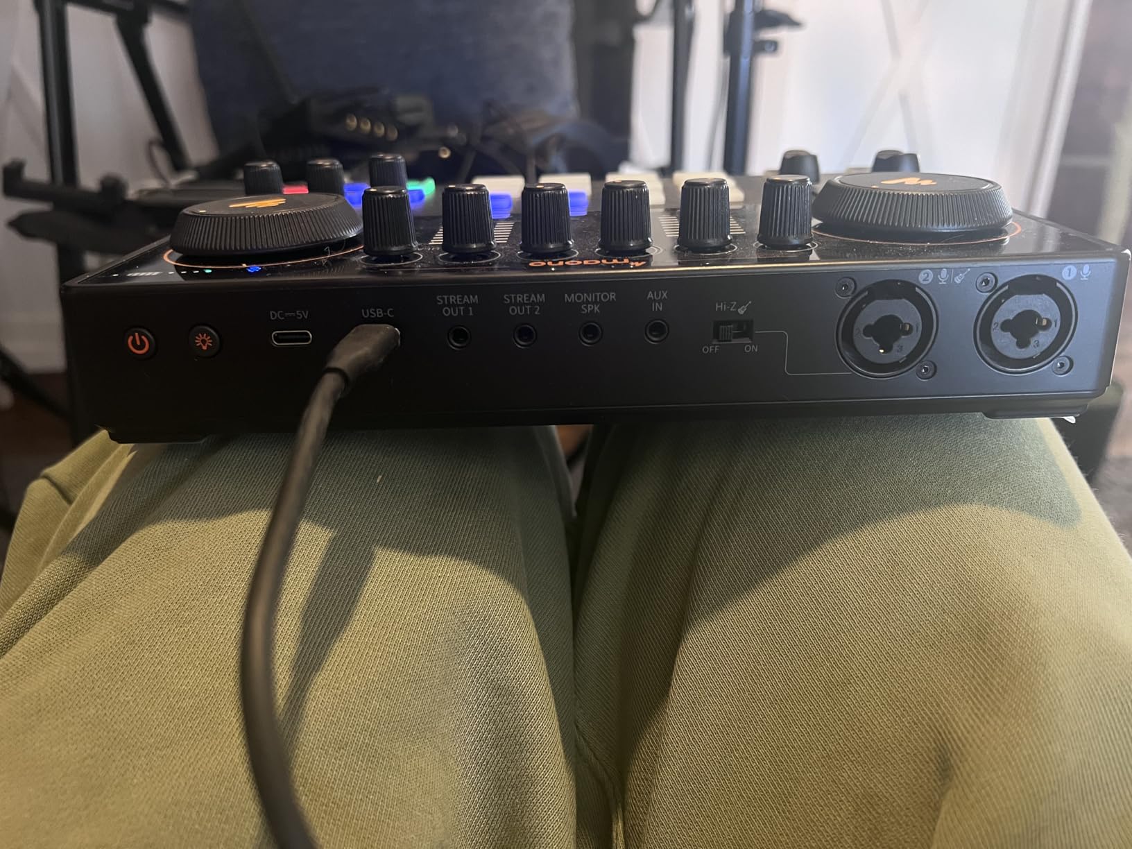 MAONO Podcast Equipment Bundle: Audio Interface mixer with Dual XLR Input for Podcast Streaming - MaonoCaster E2 Gen2 customer photo 2