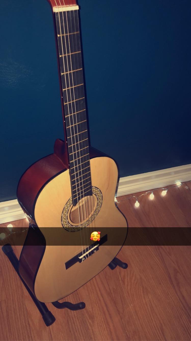 Pyle Beginner Acoustic Guitar Kit - Full Size 41