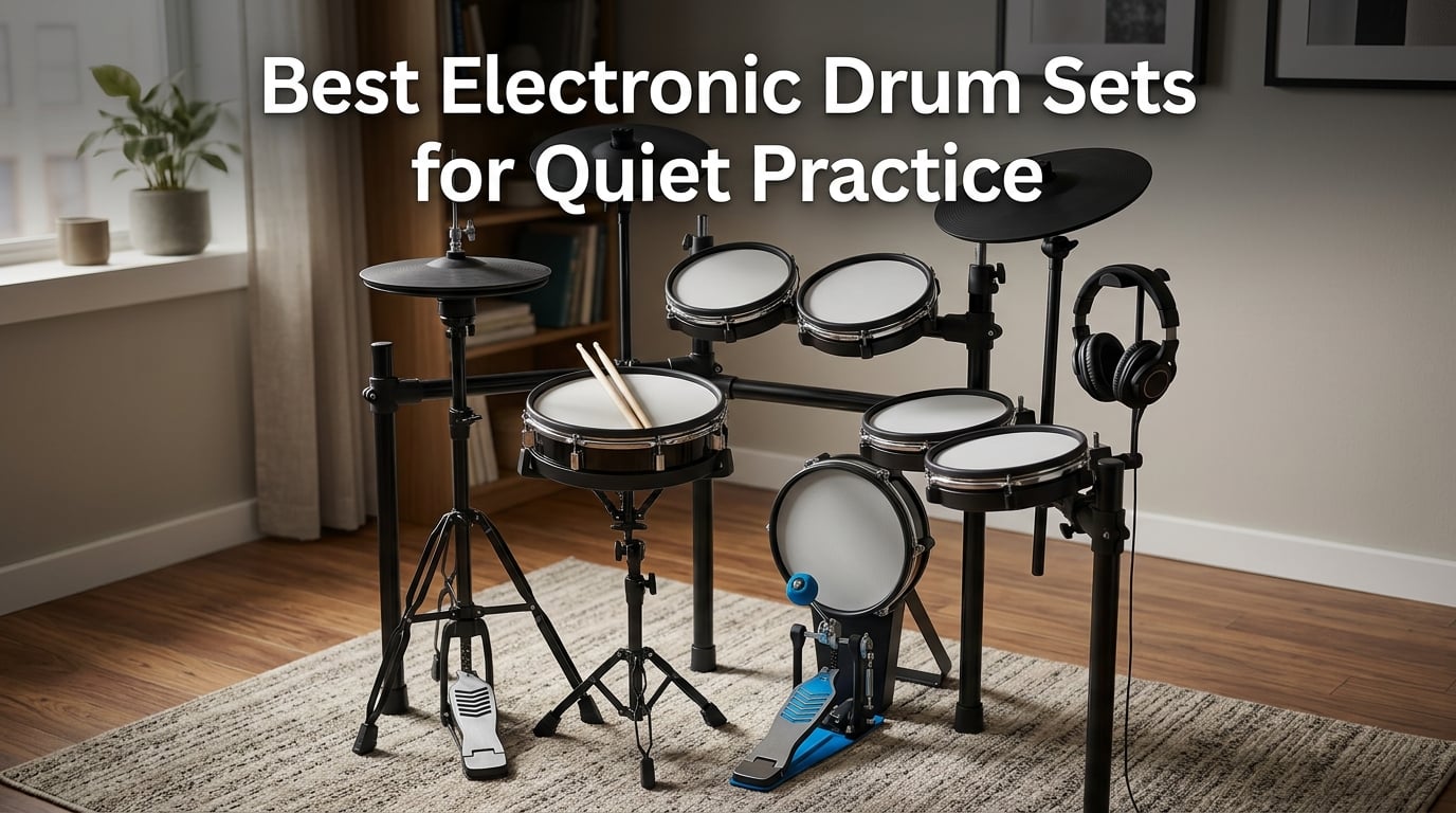 Best Electronic Drum Sets for Quiet Practice