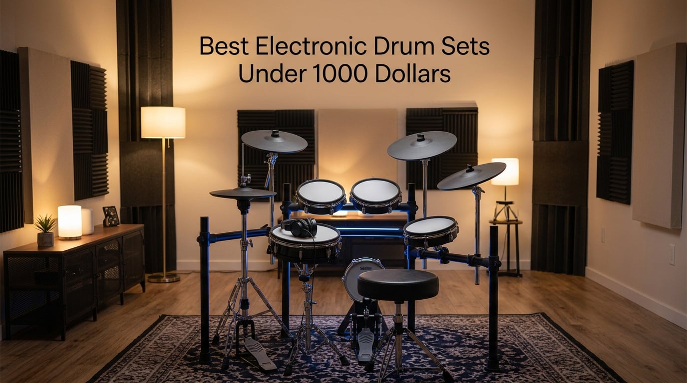 Best Electronic Drum Sets Under 1000 Dollars