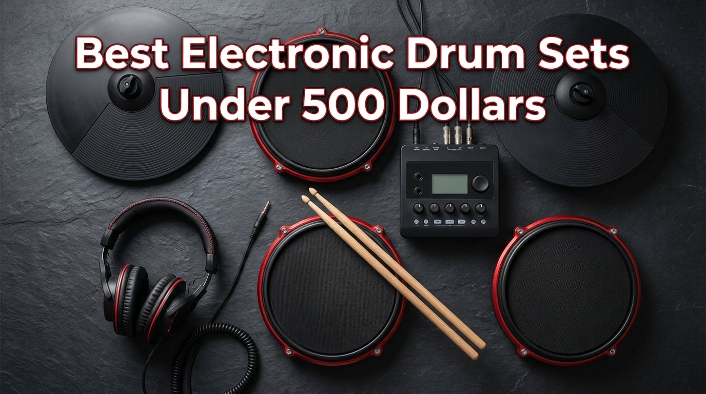 Best Electronic Drum Sets Under 500 Dollars
