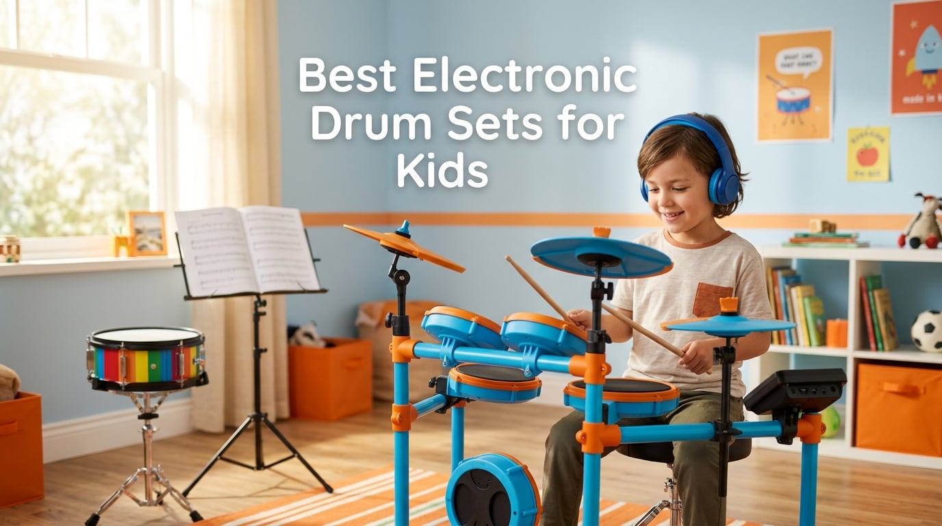 Best Electronic Drum Sets for Kids