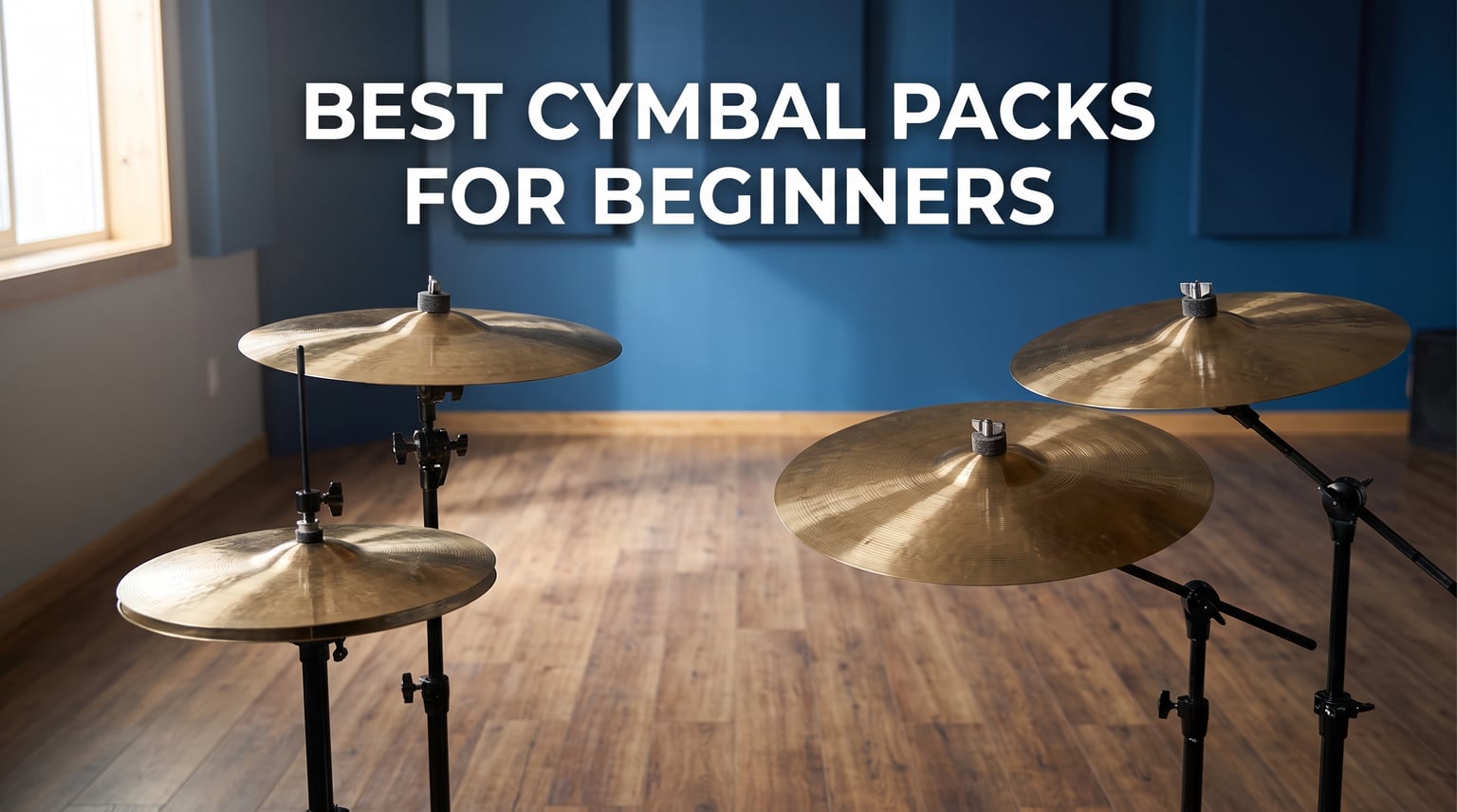 Best Cymbal Packs for Beginners