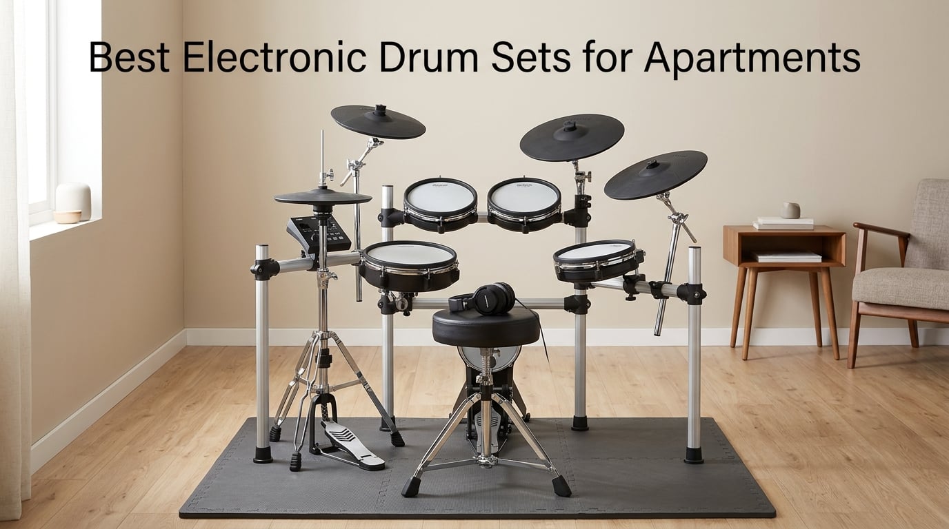Best Electronic Drum Sets for Apartments