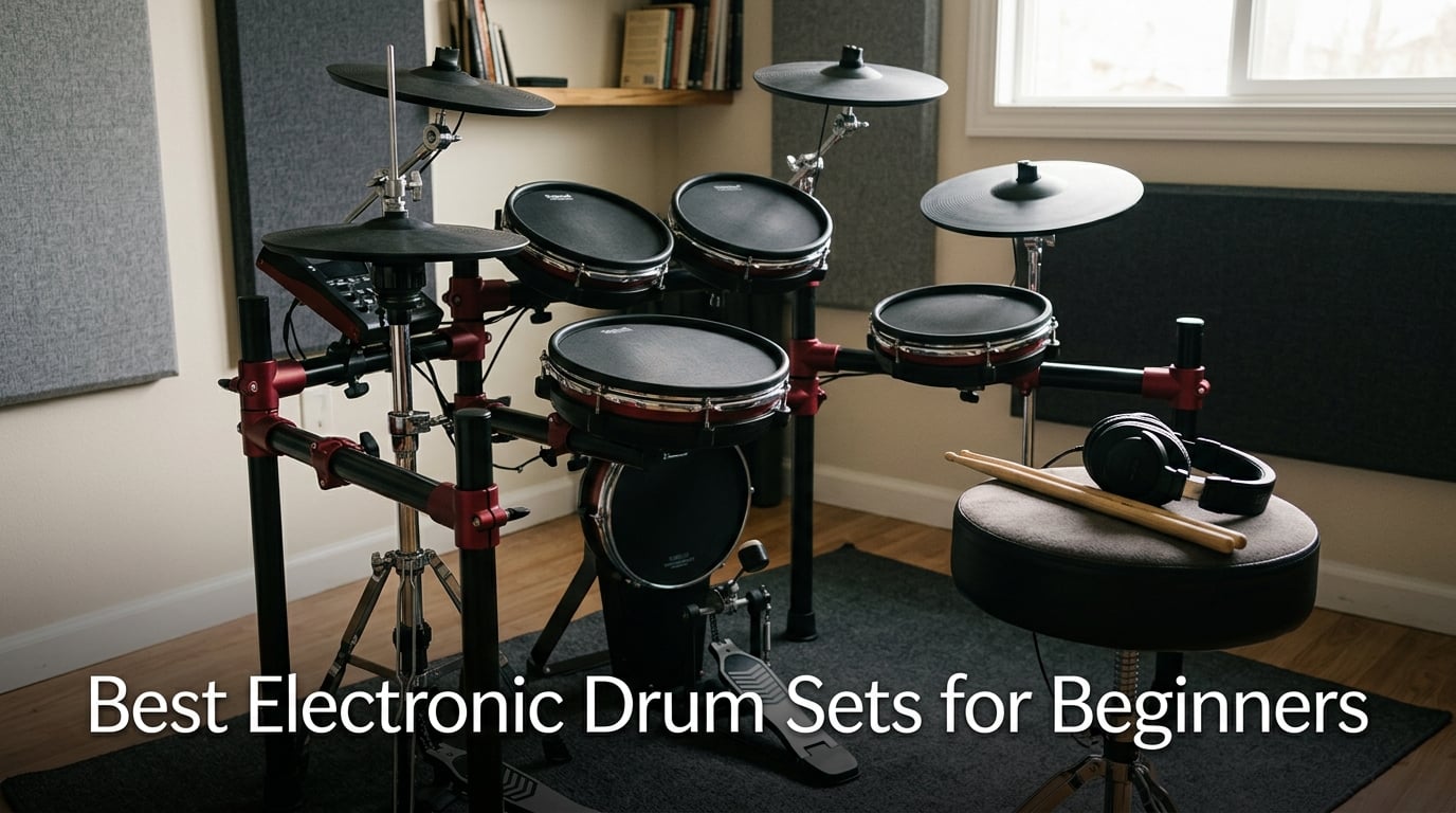 Best Electronic Drum Sets for Beginners