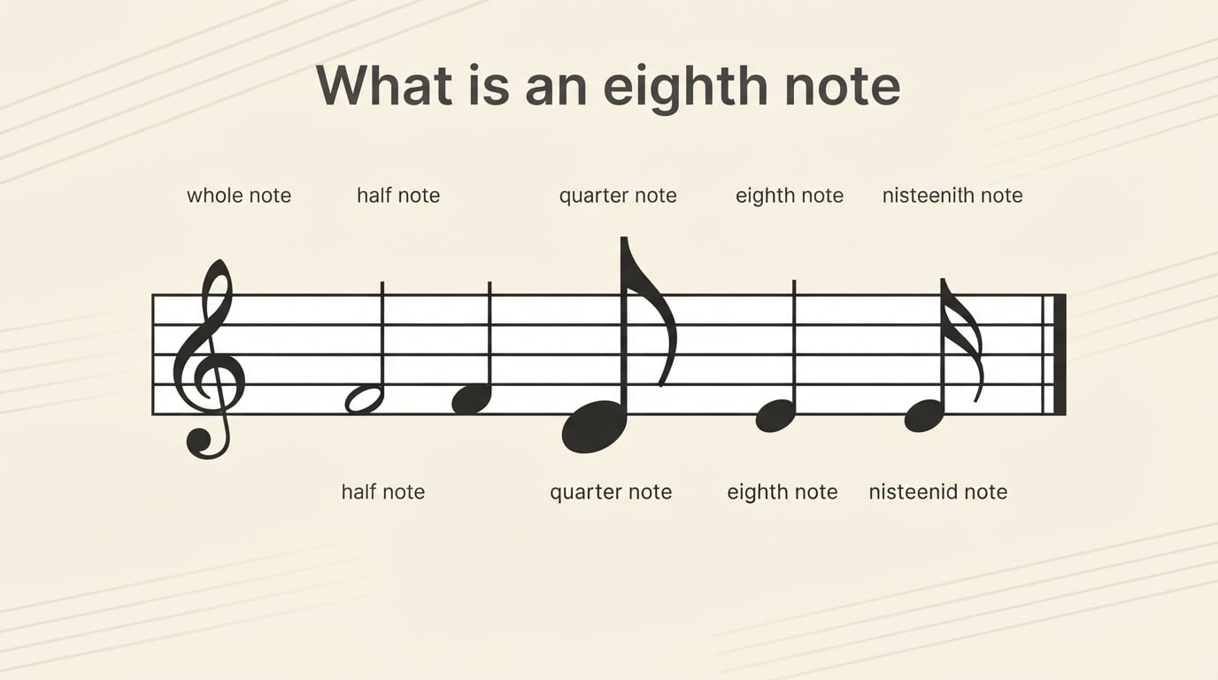 What is an eighth note