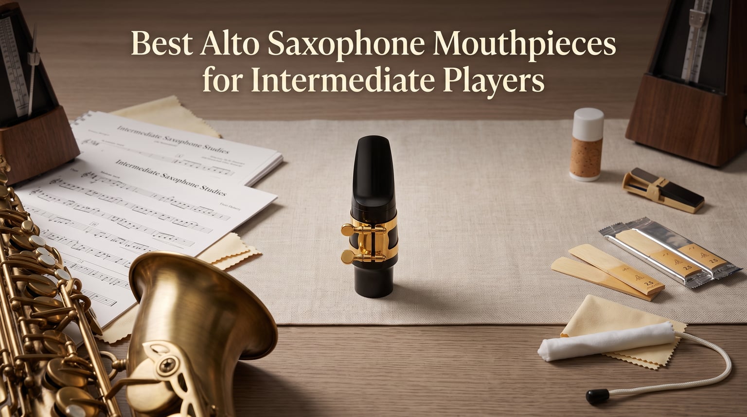 Best Alto Saxophone Mouthpieces for Intermediate Players