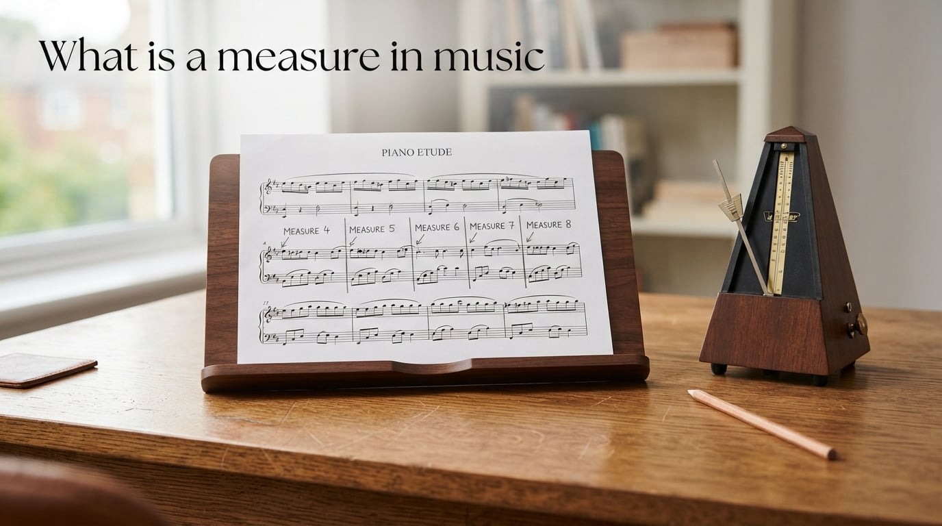 What is a measure in music