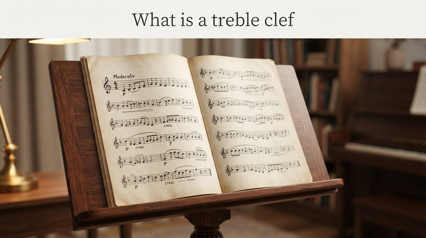 What is a treble clef