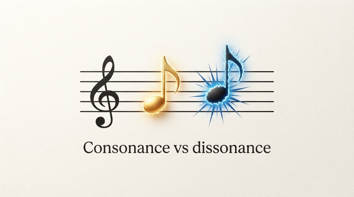 Consonance vs dissonance