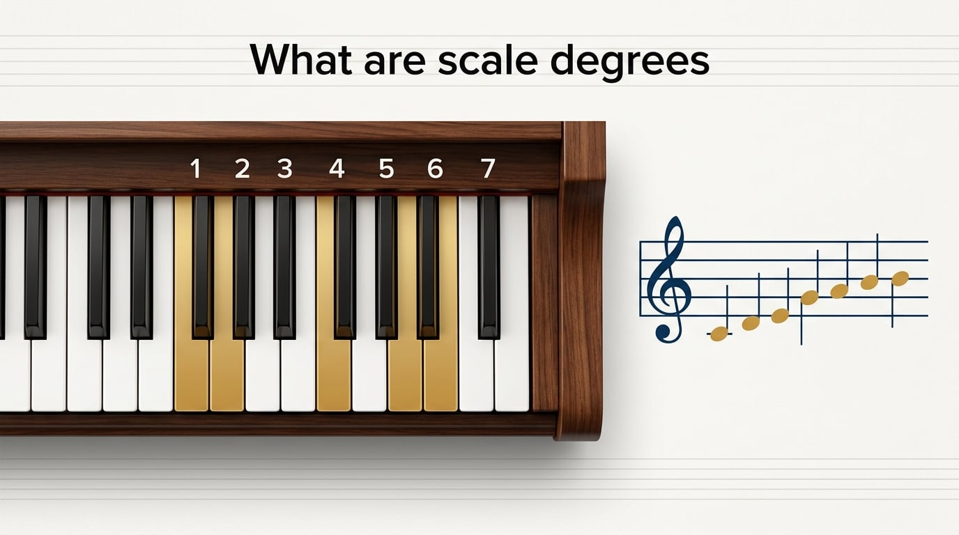 What are scale degrees