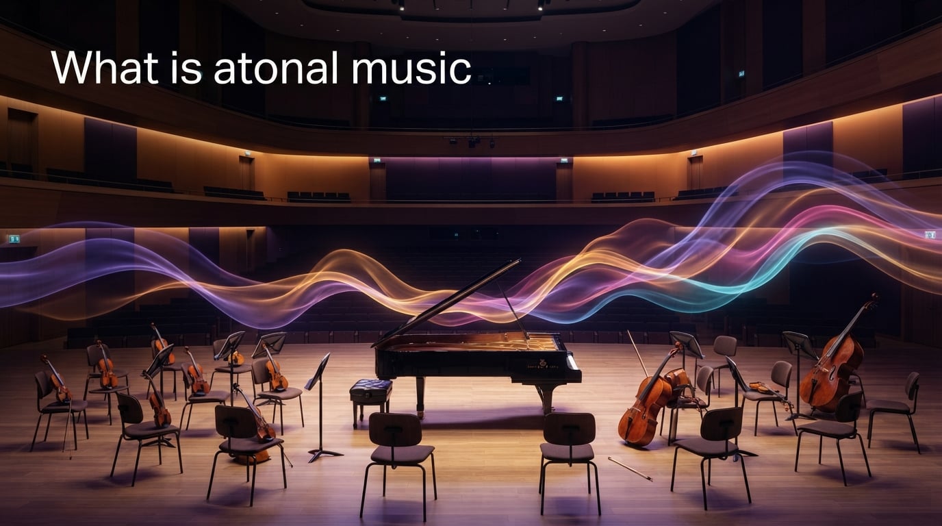 What is atonal music