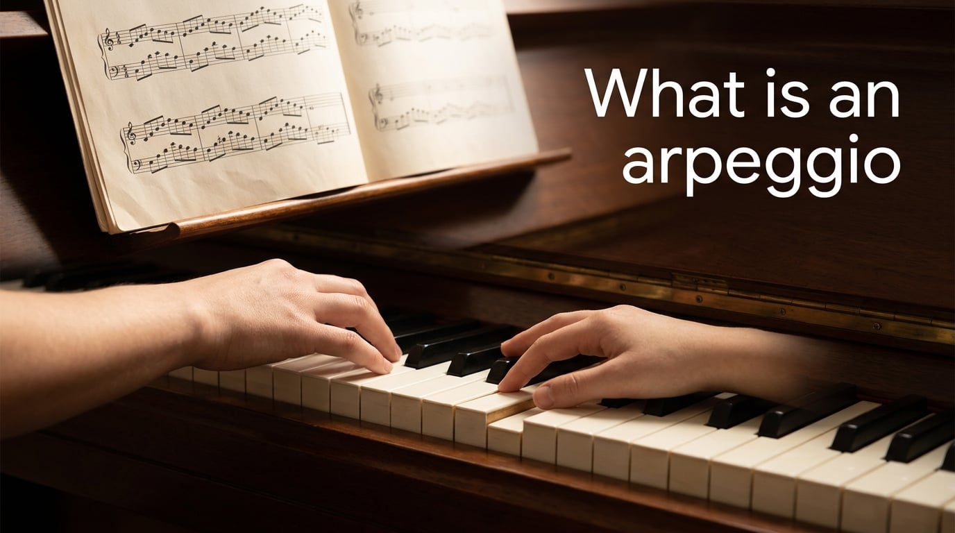 What is an arpeggio
