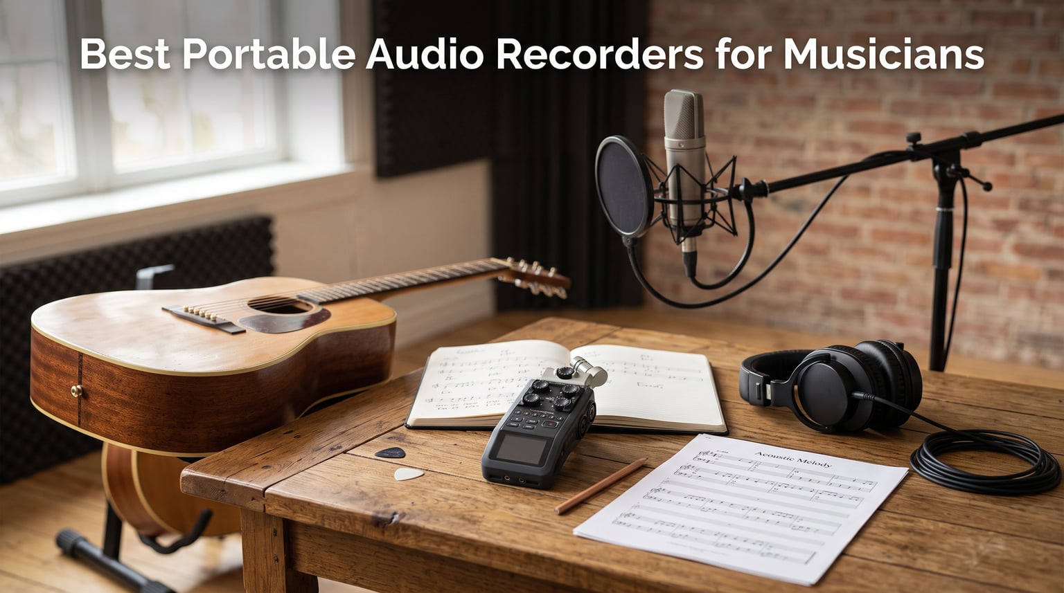 Best Portable Audio Recorders for Musicians