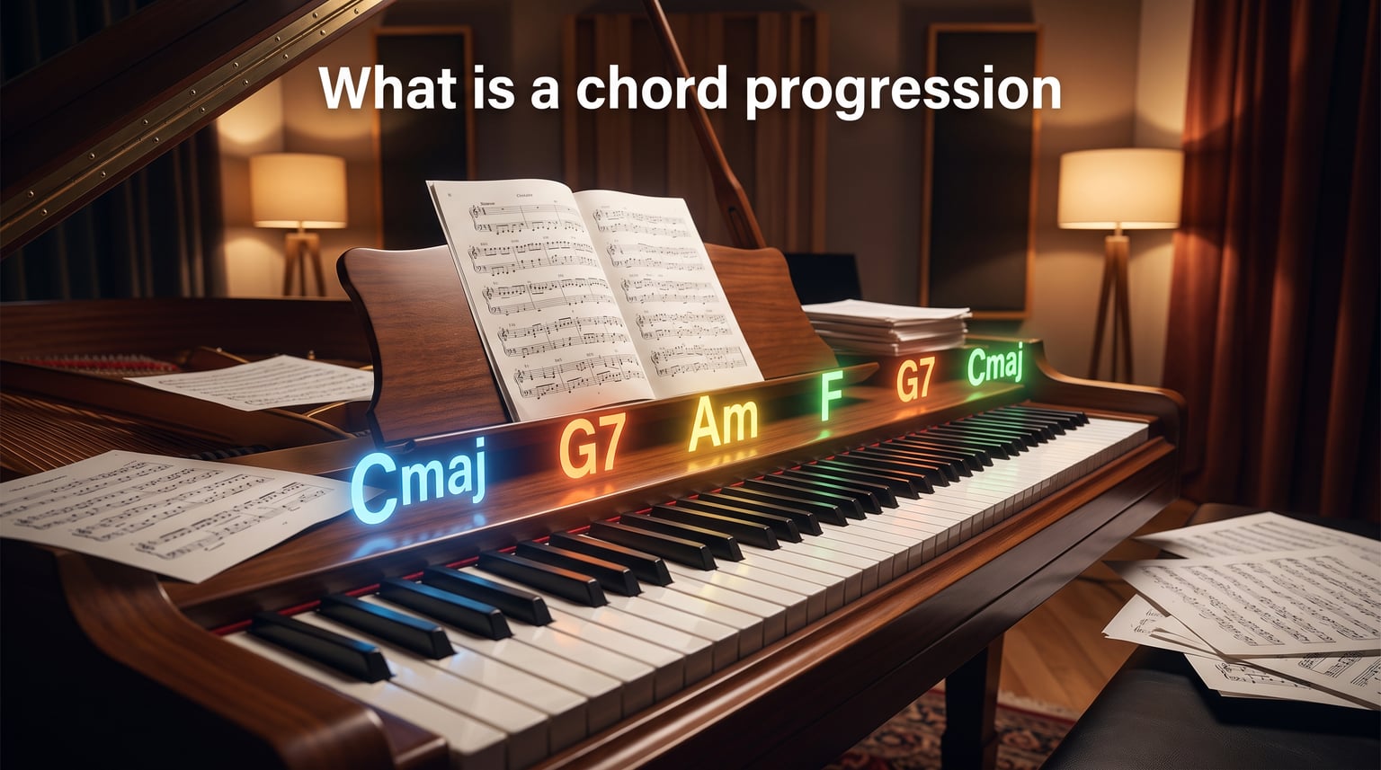 What is a chord progression
