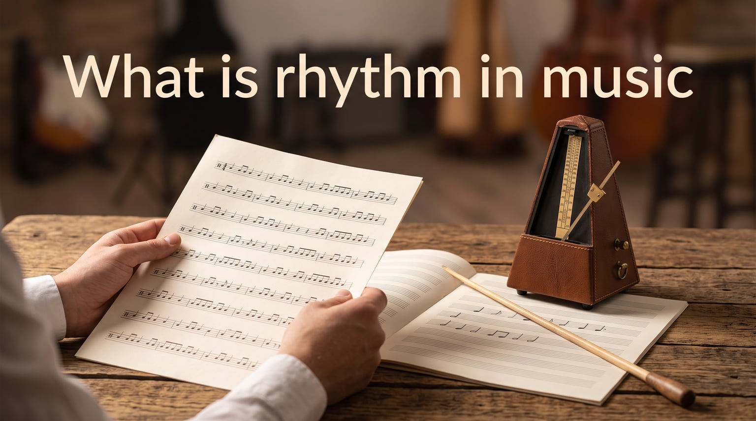 What is rhythm in music