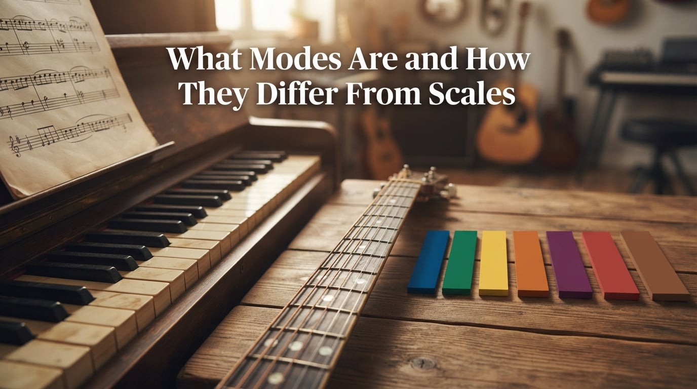 What Modes Are and How They Differ From Scales