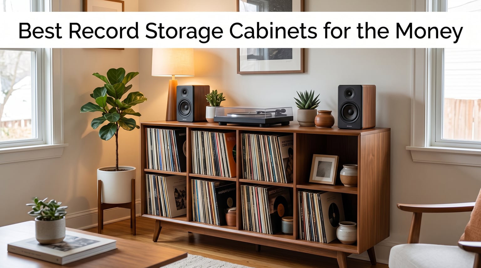 Best Record Storage Cabinets for the Money