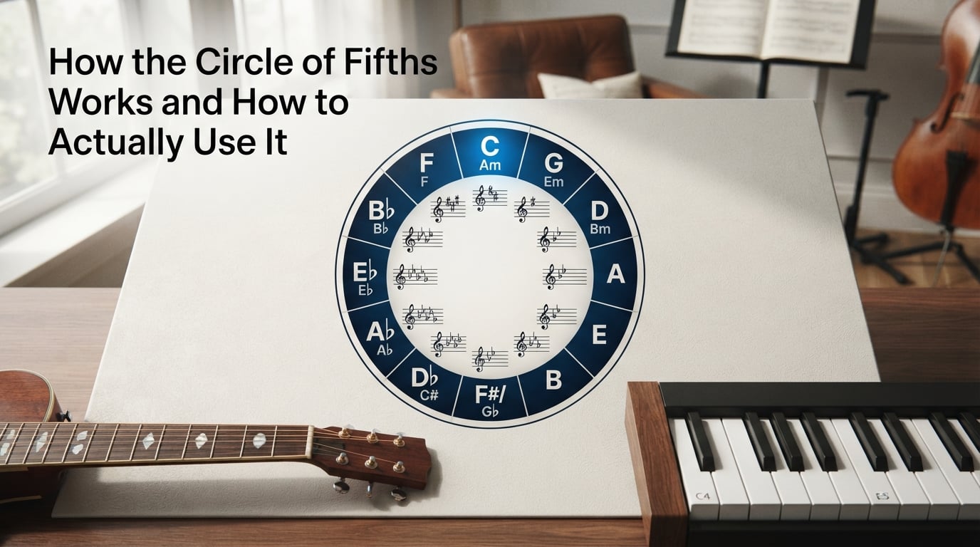How the Circle of Fifths Works and How to Actually Use It