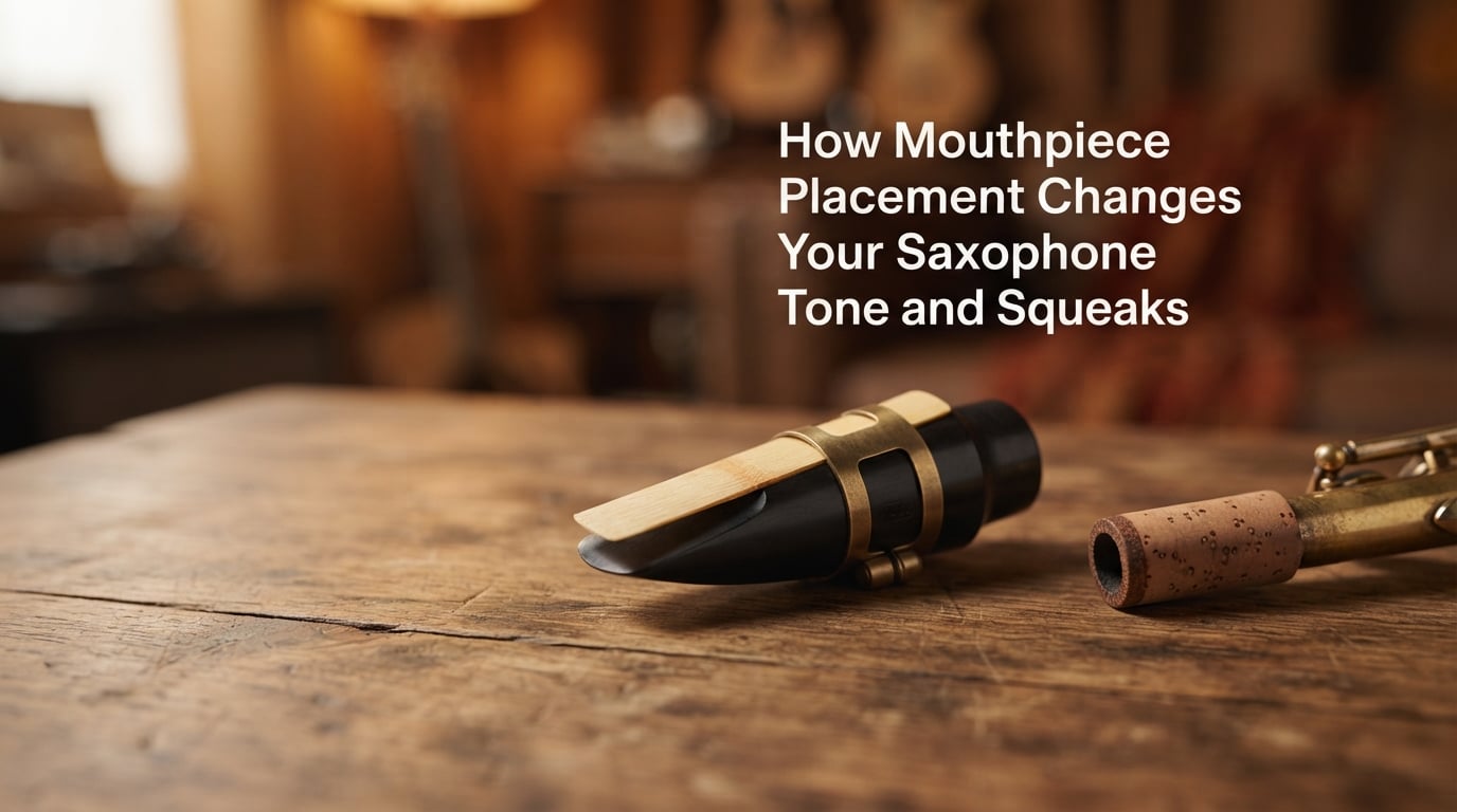How Mouthpiece Placement Changes Your Saxophone Tone and Squeaks