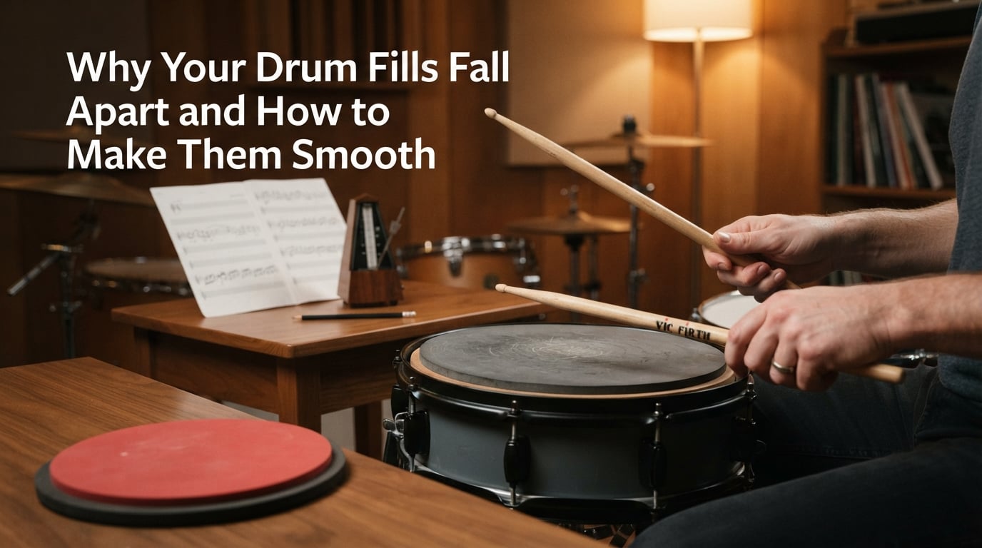 Why Your Drum Fills Fall Apart and How to Make Them Smooth