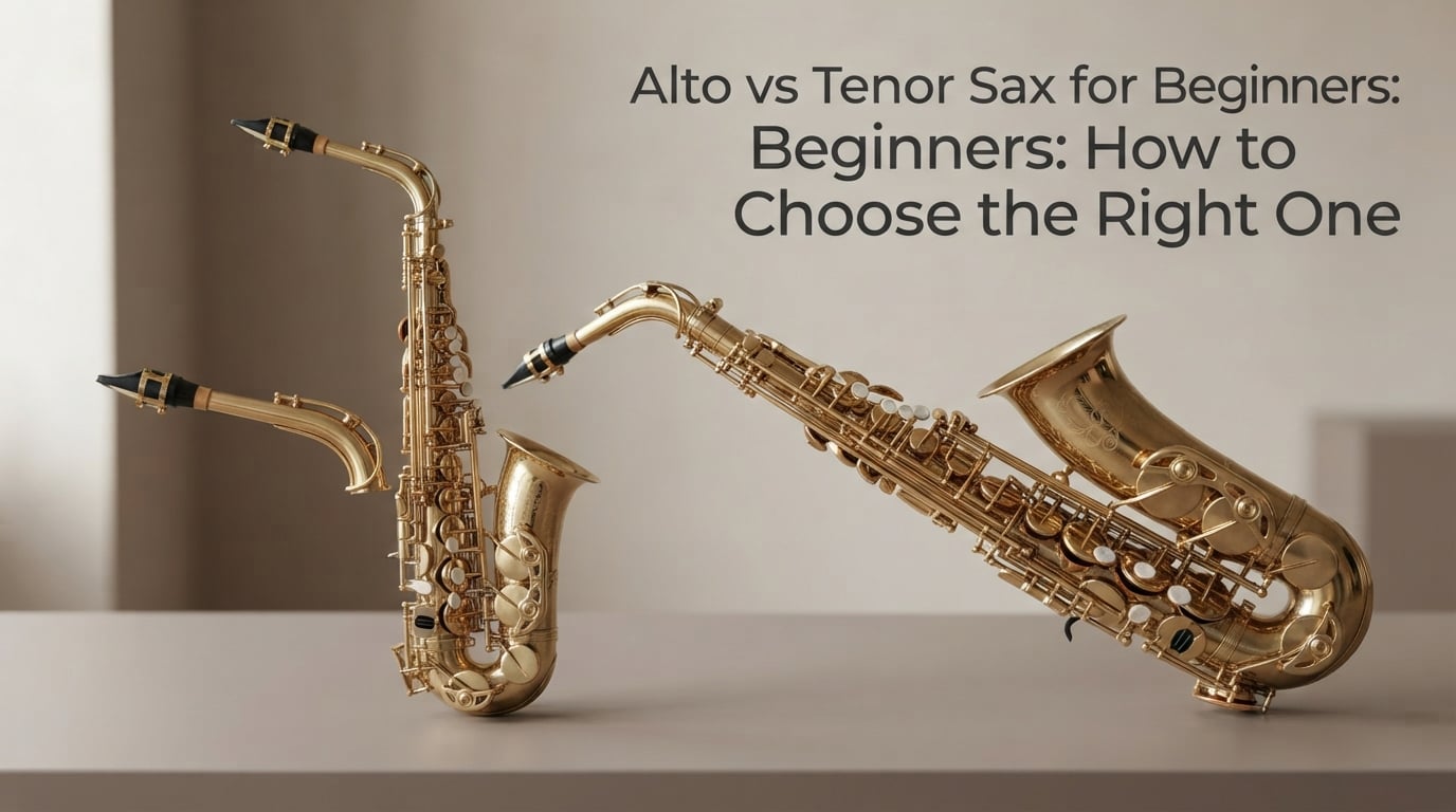 Alto vs Tenor Sax for Beginners: How to Choose the Right One