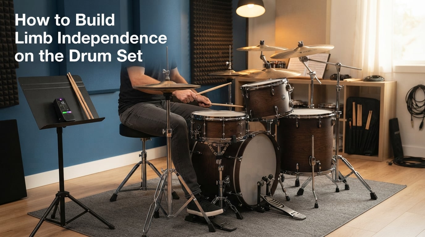 How to Build Limb Independence on the Drum Set