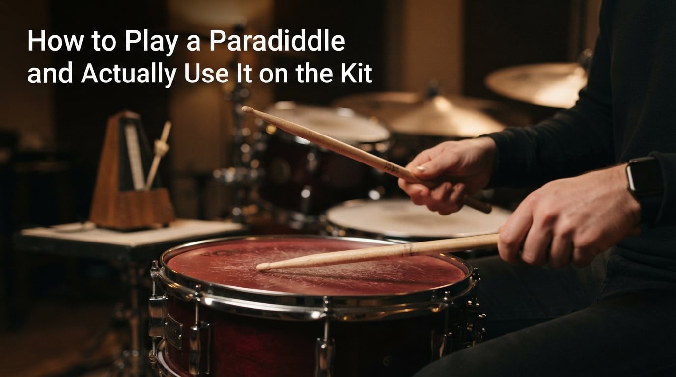 How to Play a Paradiddle and Actually Use It on the Kit