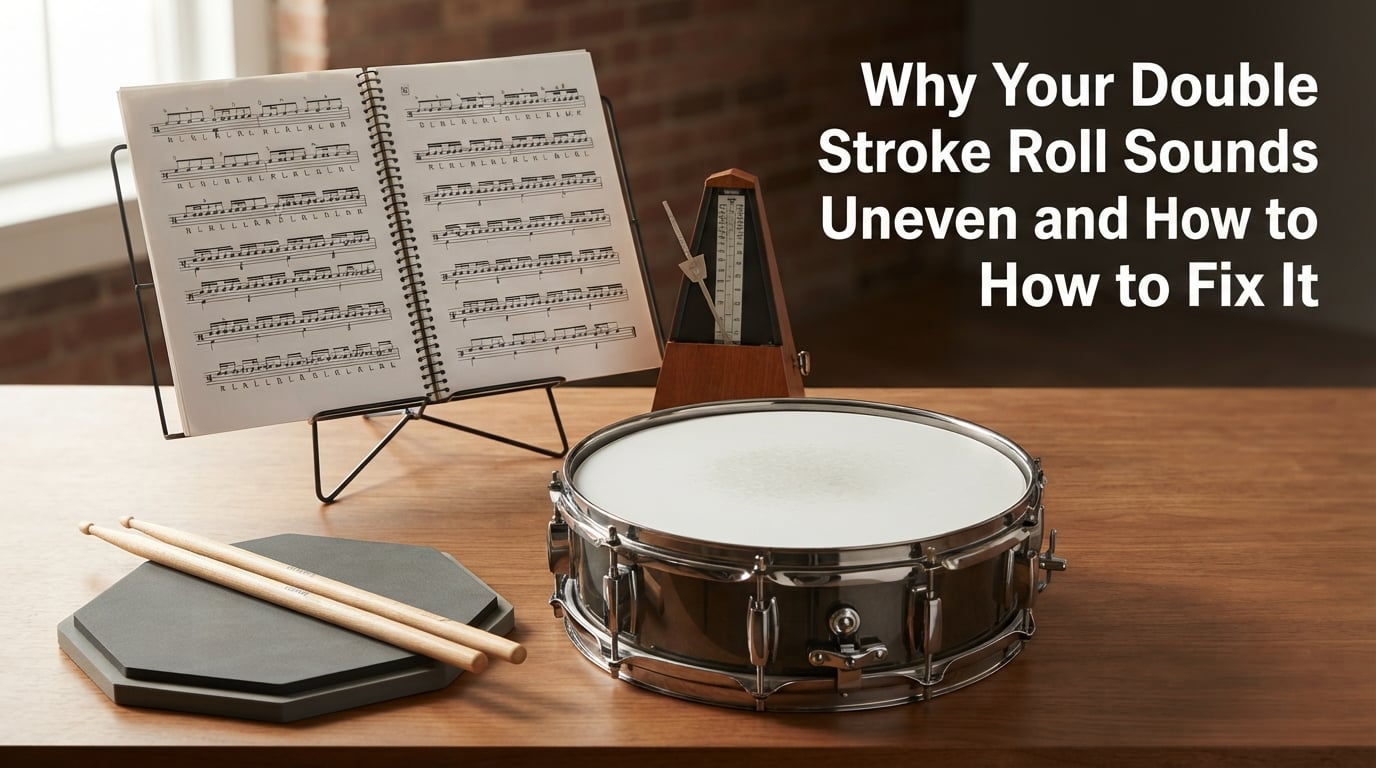 Why Your Double Stroke Roll Sounds Uneven and How to Fix It