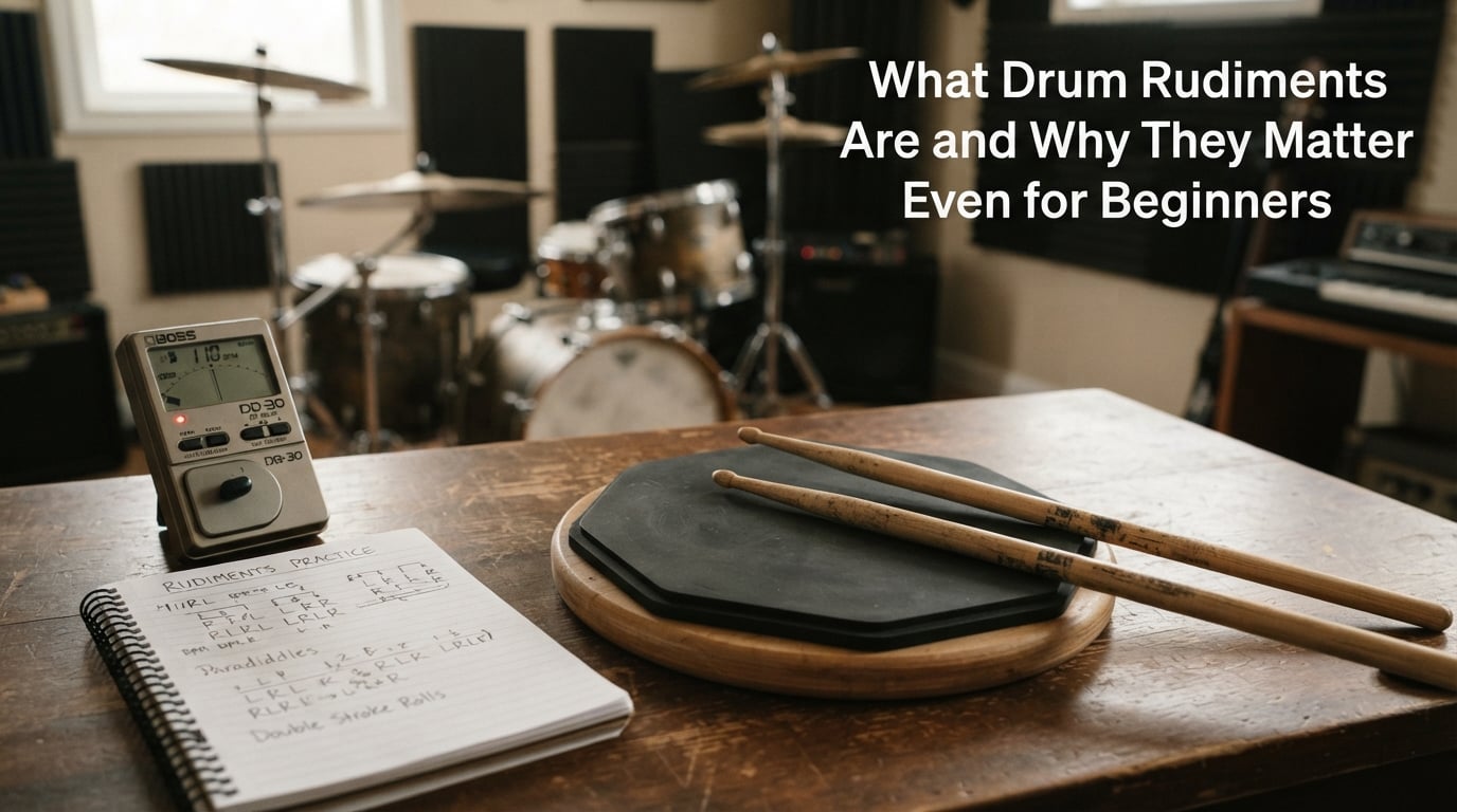 What Drum Rudiments Are and Why They Matter Even for Beginners