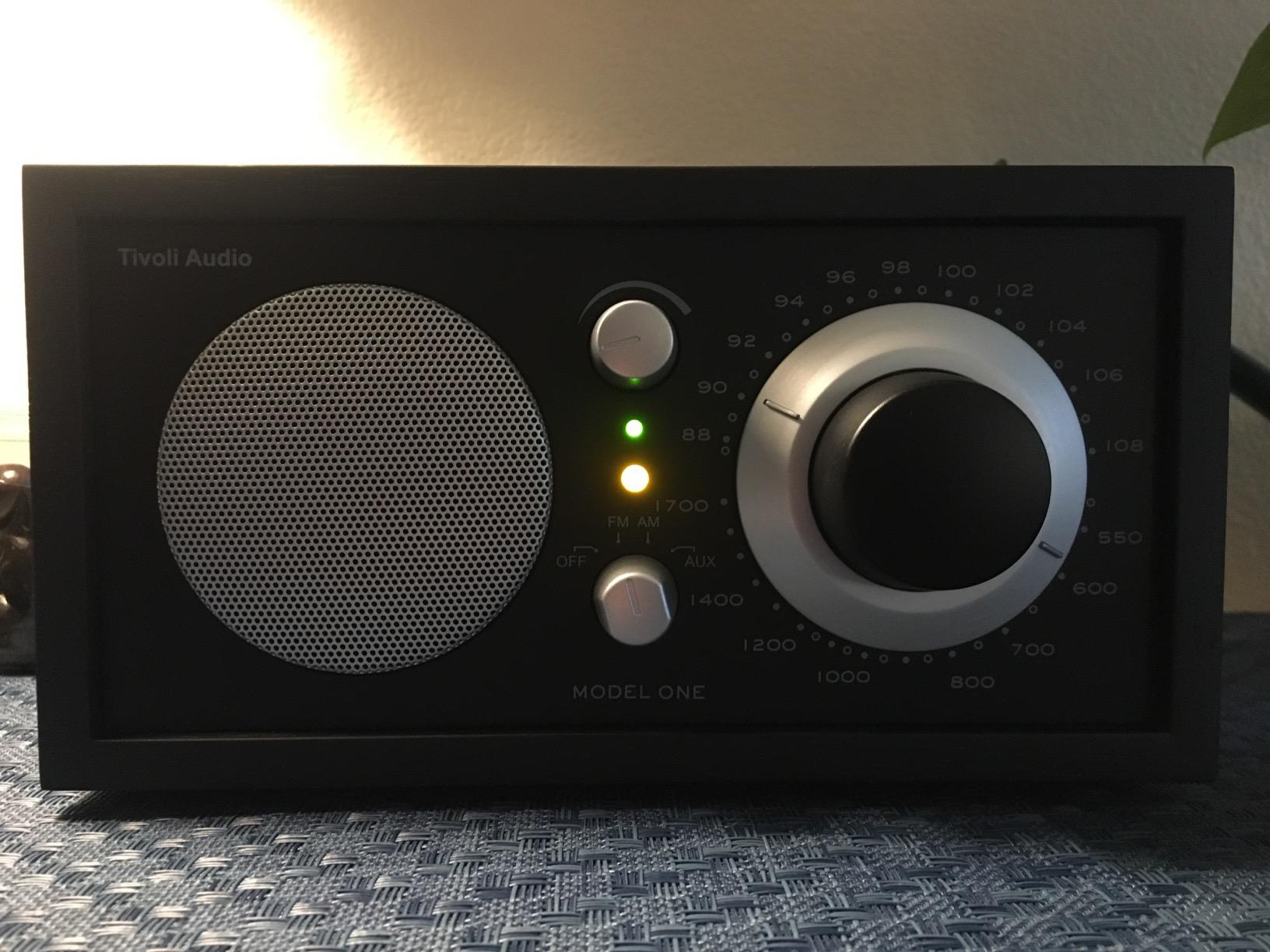 Tivoli Audio Model One AM/FM Table Radio, Classic/Walnut customer photo 1