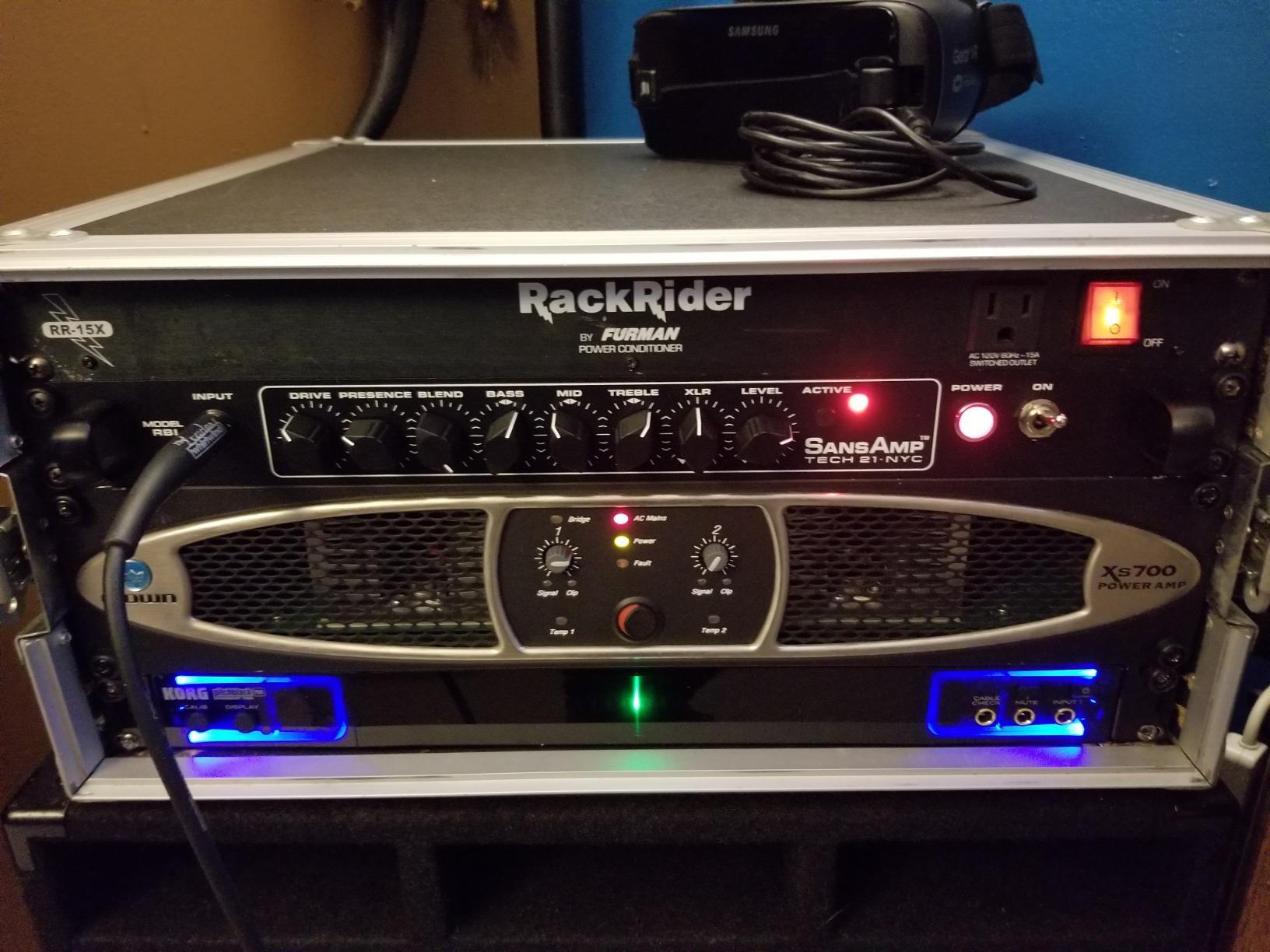 Tech 21 RBI SansAmp RBI - 1U Rackmount Bass Preamp customer photo 1