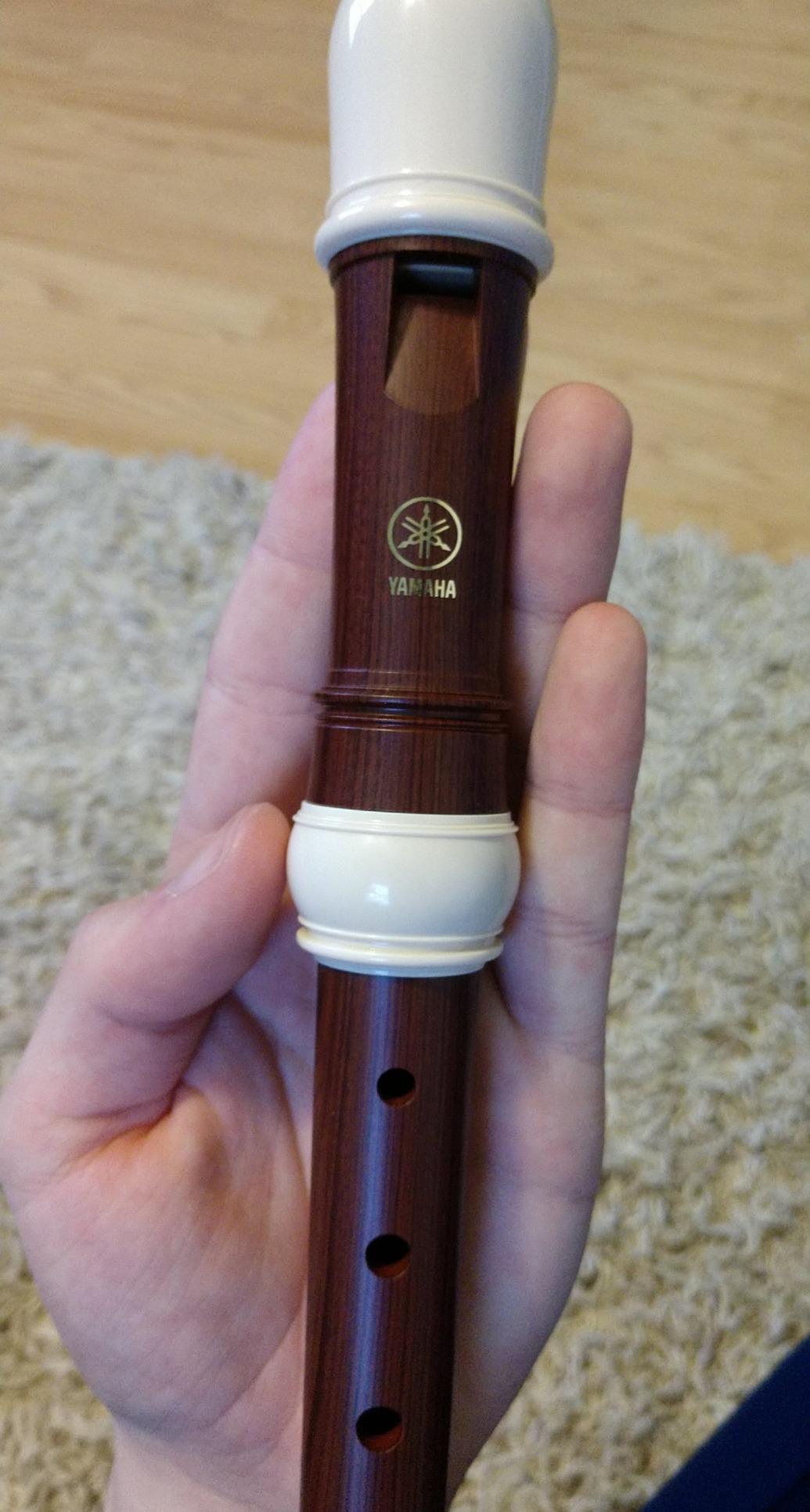 Yamaha YRS-312B Soprano Recorder, simulated Rosewood finish, Key of C customer photo 1