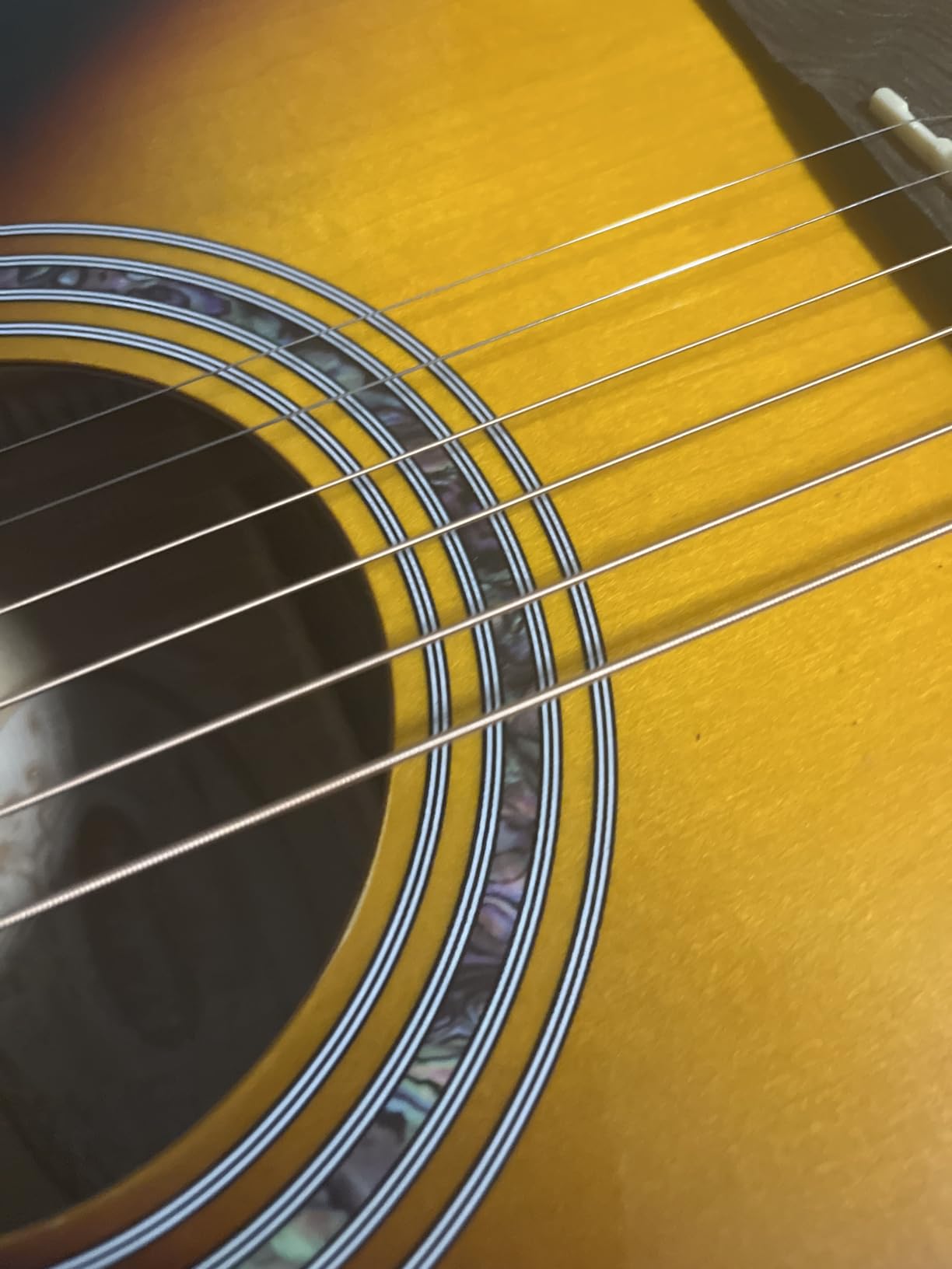 Elixir Strings, Acoustic Guitar Strings, Phosphor Bronze with NANOWEB Technology, Longest-Lasting Rich and Full Tone For Life with Comfortable Feel, 6 String Set, Light 12-53 customer photo 1
