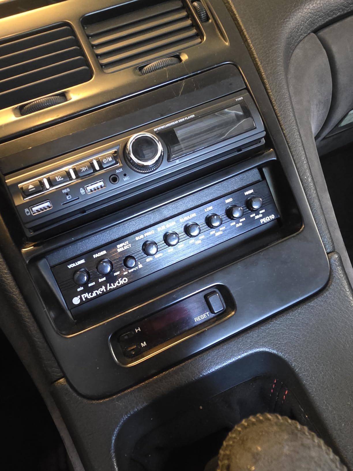 Planet Audio PEQ10 Car Equalizer, 4 Band, Pre-Amp, Half Din, DPS Processor customer photo 1