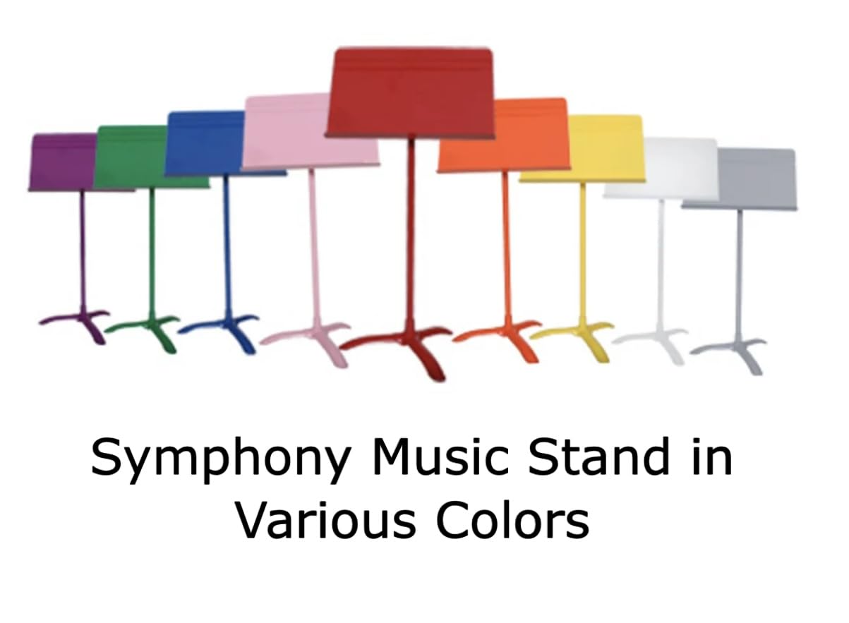 Manhasset Music Stand For Sheet Music - 48 Symphony Model - 4801GRN - Long Lasting, Durable Manhasset Stand - Adjustable Height - 20