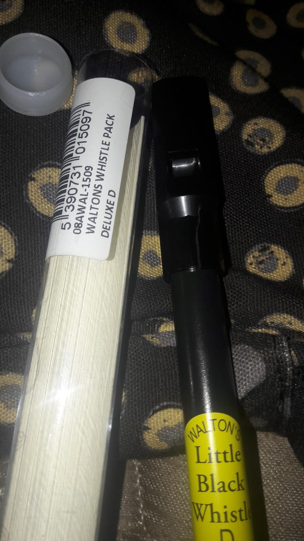 Irish Tin Whistle in Key of D - Waltons Little Black Penny Whistle customer photo 2