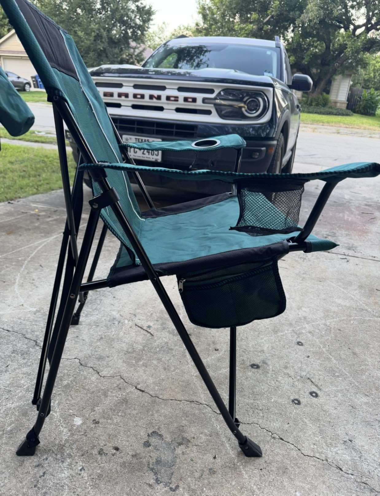 Kijaro Dual Lock Portable Camping Chairs - Enjoy the Outdoors with a Versatile Folding Chair for Sports, Lawn - Dual Lock Feature Locks Position customer photo 2