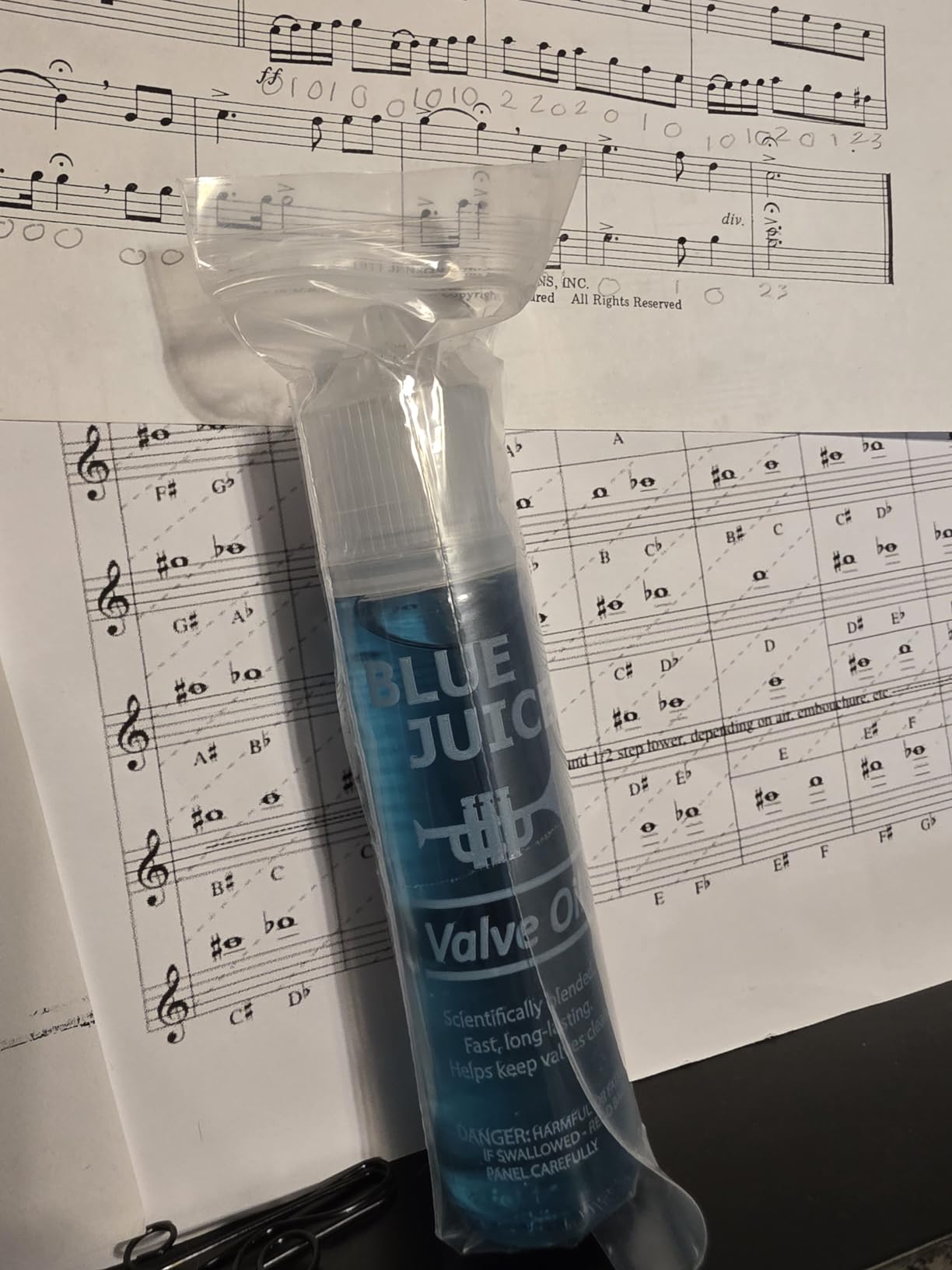 Blue Juice 2 Fluid Oz. Trumpet Valve Oil - Pack of 2 customer photo 1