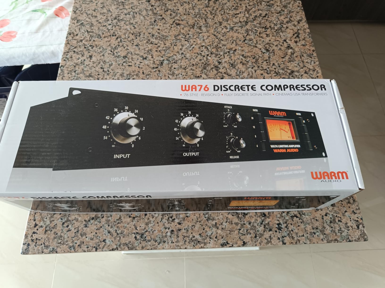 Warm Audio WA76 Single Channel Discrete Compressor, Black customer photo 1