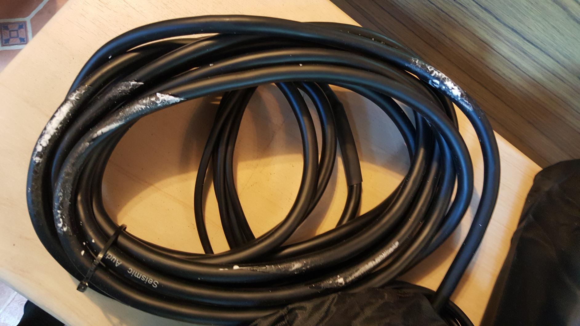 Seismic Audio Speakers 12 Channel Low Profile XLR Send Circuit Board Snake Cable, XLR Splitter Cable, 100 Feet customer photo 2