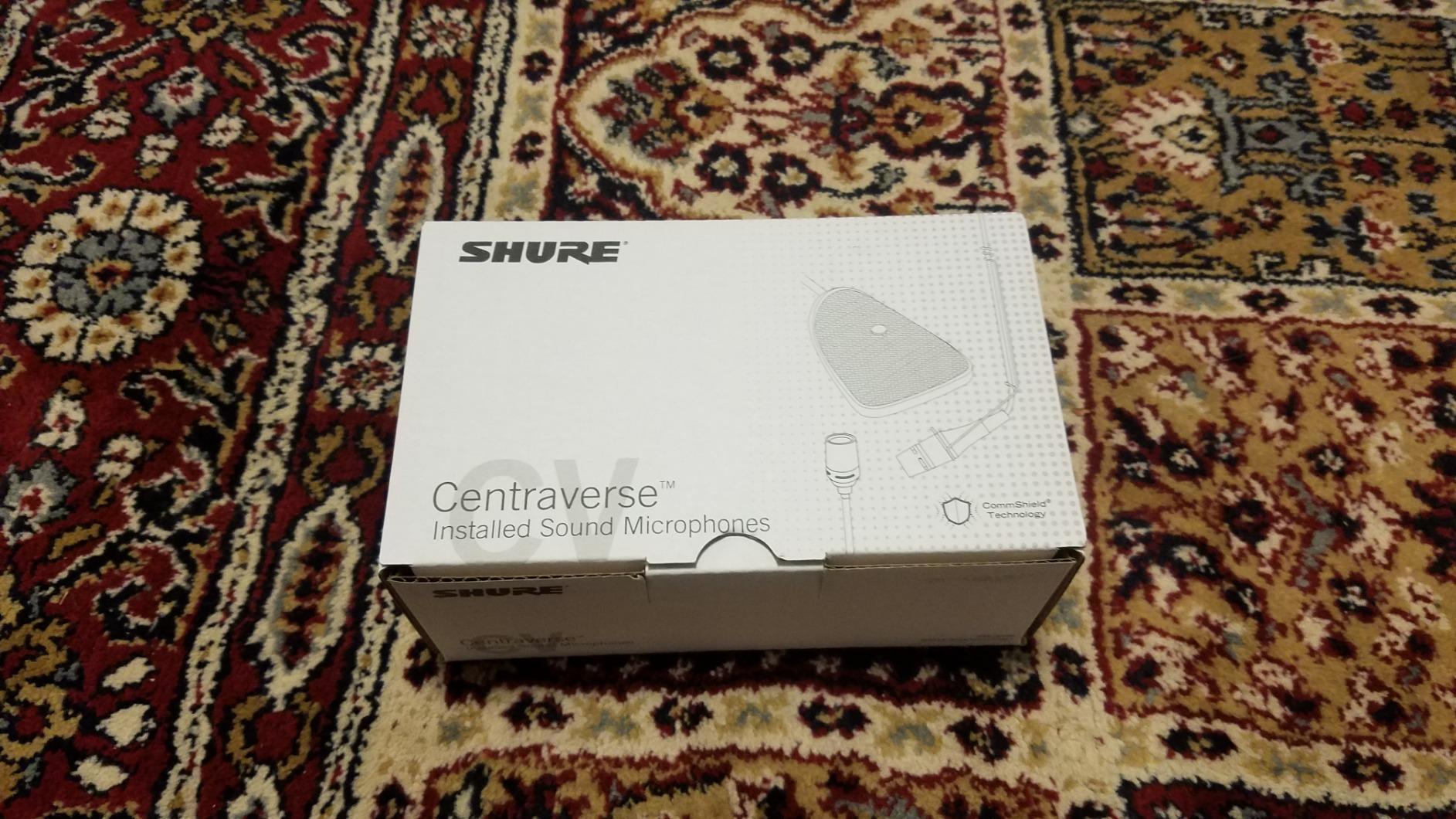 Shure Centraverse CVL Lavalier Condenser Microphone - Black | Cardioid clip-on lavalier mic with TA4F (TQG) connector for Shure wireless bodypacks; hands-free presenting customer photo 1